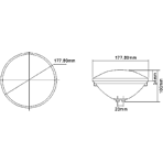      Hidrotermal PAR56 315 LEDs RGB 24/12,  (/ )