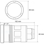          SeaMAID  Tubular 18 LED, 6 , 