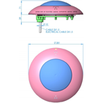       ABS- 100  Astralpool Extra Flat 12 (    )