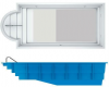 Композитный бассейн Ocean SC+ Классик 10382 10 x 3,8 x 1,5-2 м Композитный бассейн Ocean SC+ Классик 10382 10 x 3,8 x 1,5-2 м